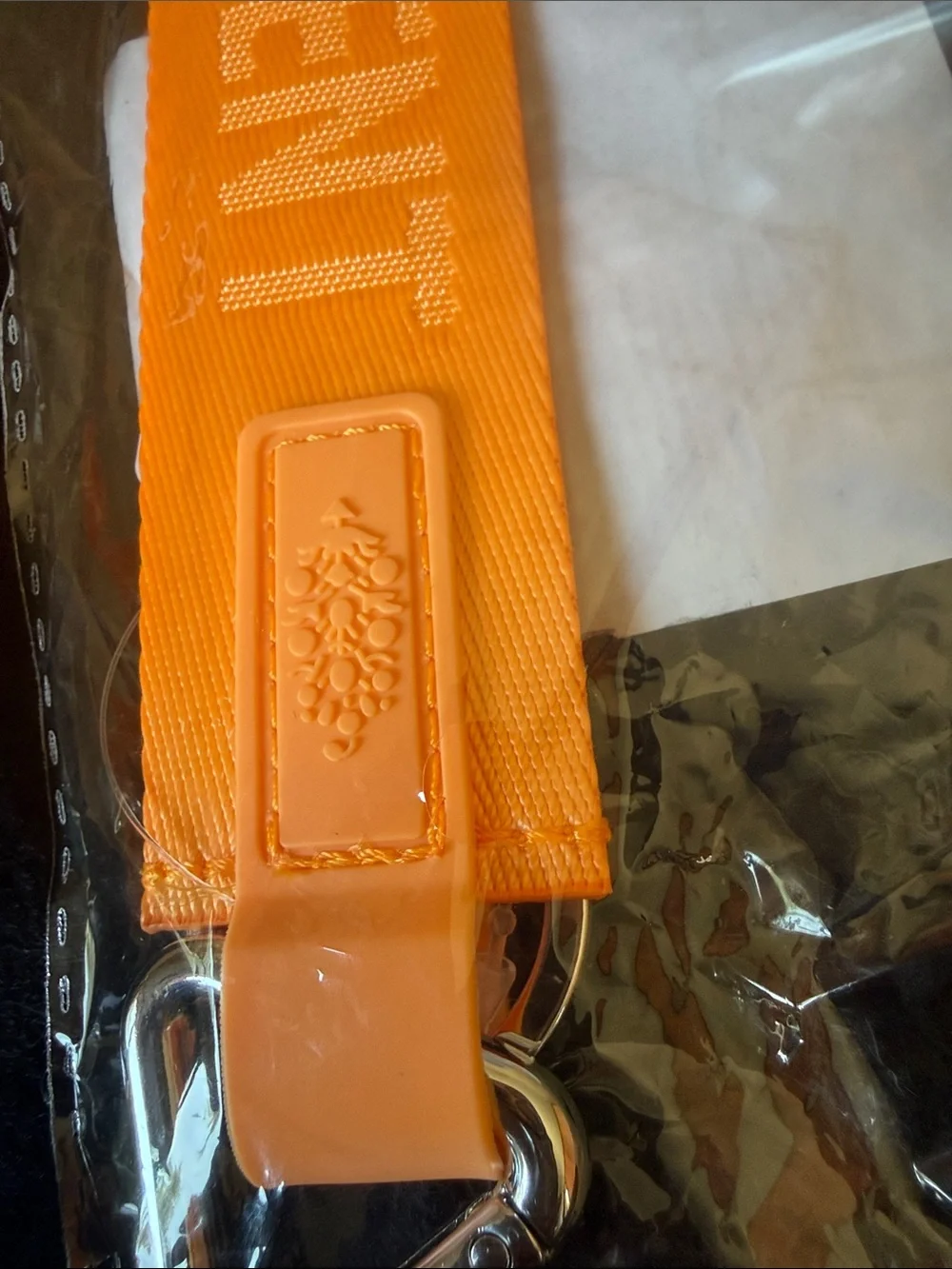 FP Movement There it is Keychain Bright Orange New